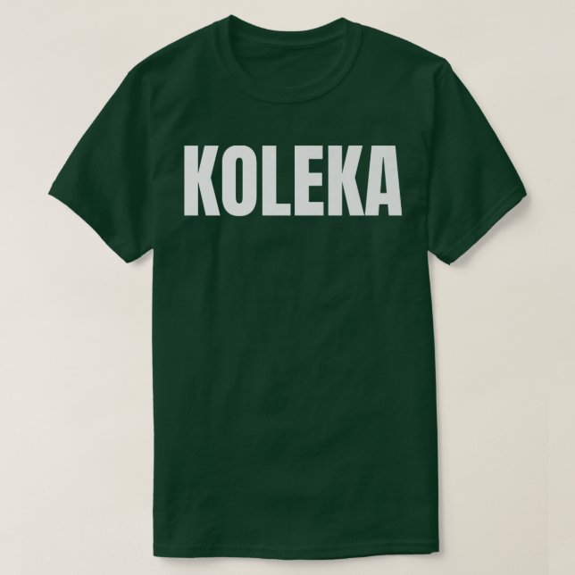 Drivrutinsdrivrutin Tr för Koleka Problem Lastbil  T Shirt (Design framsida)