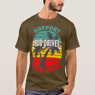 Drivrutinsgåva från Buss stöder drivrutinen för Bu T Shirt