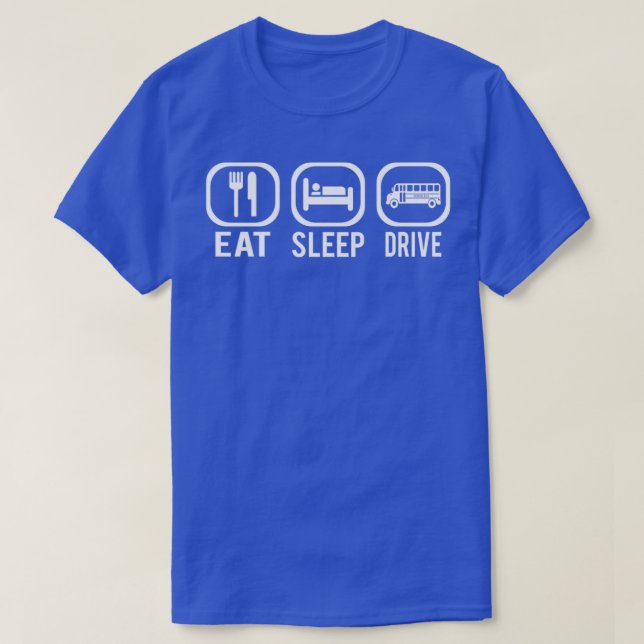 Drivrutinsindikator för Buss i skolan 19 T Shirt (Design framsida)