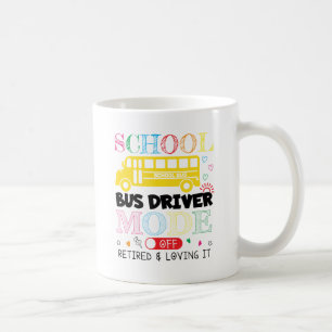 Drivrutinsläget Skola Buss är av indraget Pension Kaffemugg