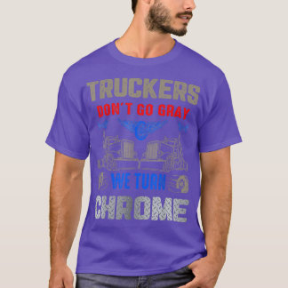 Drivrutinsmekanismen för vintage Lastbil Trucker T Shirt