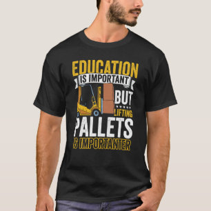 Drivrutinsoffert för auktoriserad Forklift Operato T Shirt