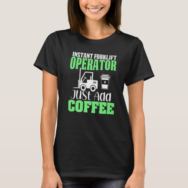 Drivrutinsoperator 3 t shirt (Framsida)