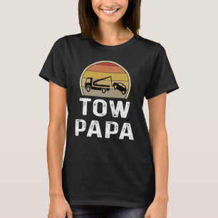 Drivrutinsoperatör Tow Pappa Lastbil Grandpa Pappa T Shirt
