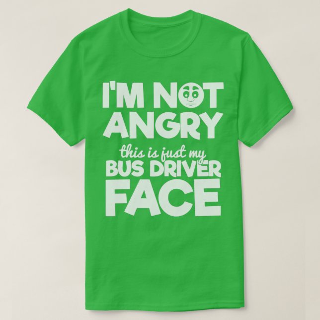 Drivrutinspresentationen i School Buss Ix27m Inte  T Shirt (Design framsida)