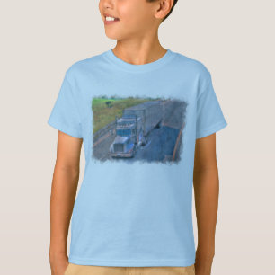 Drivrutinsredskap för motorväg Lastbil i Lastbil Tee Shirt