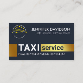Drivrutinstrafik i Taxi Visitkort