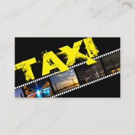 Drivrutinstransportör för professionell taxi visitkort