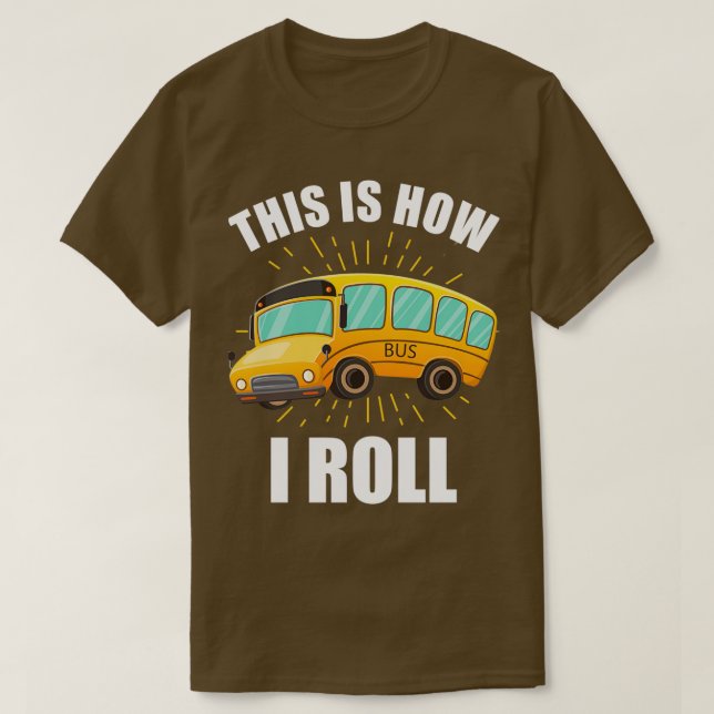 Drivrutinsverksamheten vid Buss Omnibus Buss Stop  T Shirt (Design framsida)