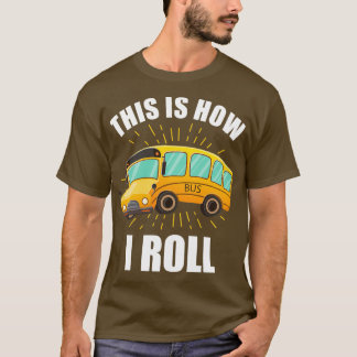 Drivrutinsverksamheten vid Buss Omnibus Buss Stop  T Shirt
