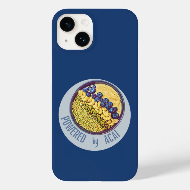 Drivs av Acai Trendig Phone Case (Baksida)