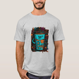 Drivs av AI och kaffe T Shirt