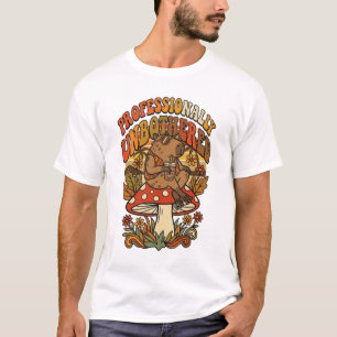 Drivs Av Ångest & Kaffe Rolig Opossum T Shirt