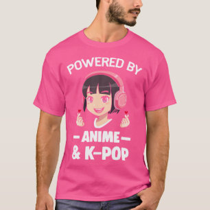 Drivs av animerad K-pop-animerad K-pop T Shirt