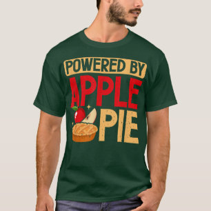 Drivs av Apple Paj Baking Baker Thanksgiving Des T Shirt