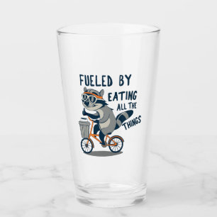 Drivs av att äta all Sak Racoon Cycling Glaskopp