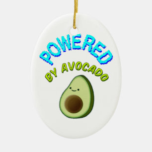 Drivs av Avocado Julgransprydnad Keramik