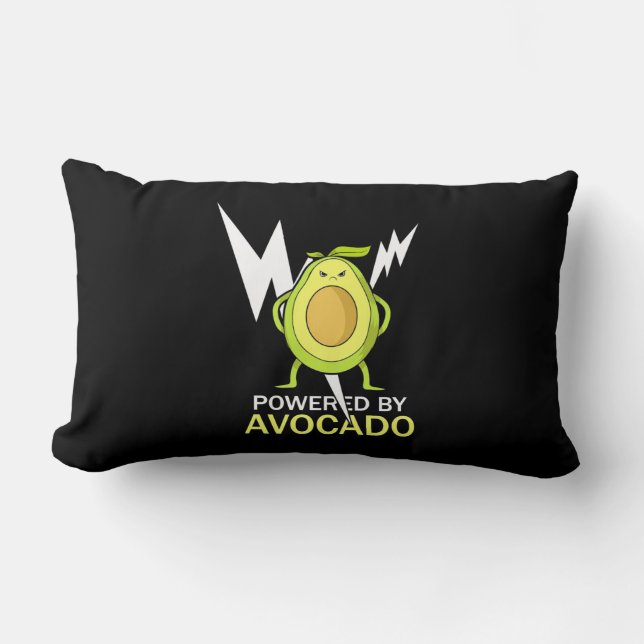 Drivs av Avocado Lumbarkudde (Framsida)