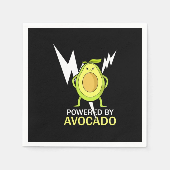 Drivs av Avocado Pappersservett (Framsidan)