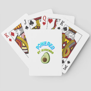 Drivs av Avocado Spel Kort