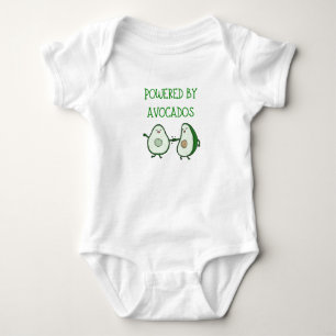 Drivs av Avocados - Coola Vegan Baby Shirt T