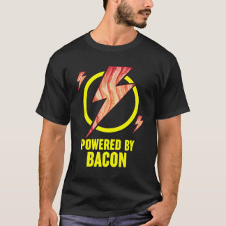 Drivs Av Bacon Roligt Bbq Bacon Älskare Skämt Pres T Shirt