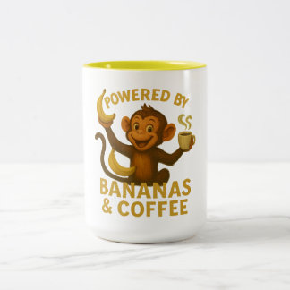 Drivs av Bananas & Coffee Mugg