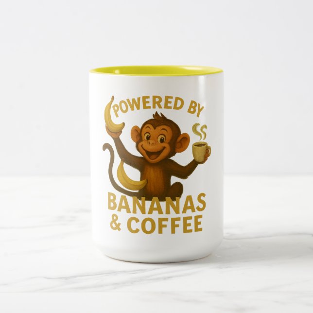 Drivs av Bananas & Coffee Mugg (Center)
