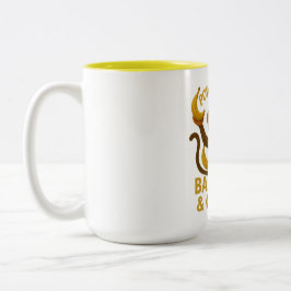 Drivs av Bananas & Coffee Mugg