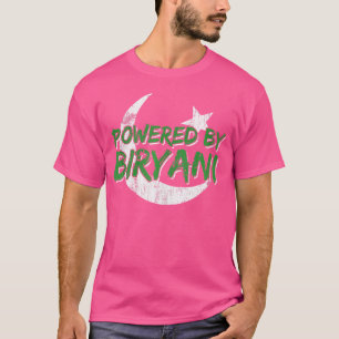 Drivs av Biryani Pakistan Flagga Pakistan Cricket T Shirt