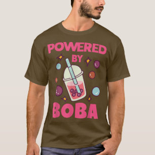 Drivs av Boba Cute Kawaii Bubble Tea Älskare T Shirt