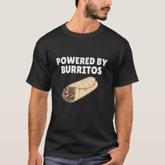 Drivs av Burritos Tröja Rolig Burrito Älskare Humo