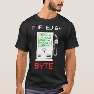 Drivs Av Byte Dator Nörd Geek T Shirt