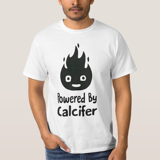 Drivs av Calcifer T Shirt (Framsida)