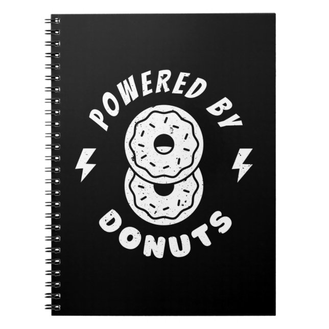 Drivs av Donuts Anteckningsbok (Framsidan)