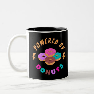 Drivs av Donuts Två-Tonad Mugg