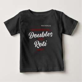 Drivs av Doubles och Roti Dark T Shirt