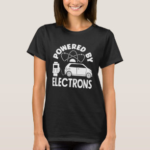 Drivs av elbatteri Electric Fordon EV T Shirt