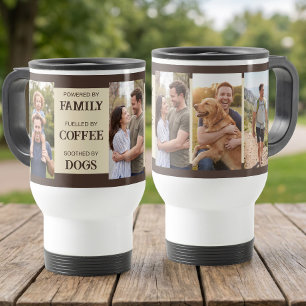 Drivs Av Familjen Drivs Av Kaffe Foto Resemugg