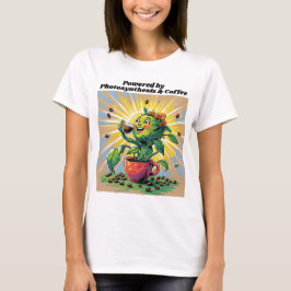 Drivs av Fotosyntes & Kaffe T-Shirt