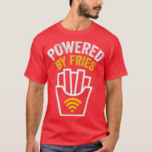 Drivs av fraktflyg med Fransk Fries T Shirt