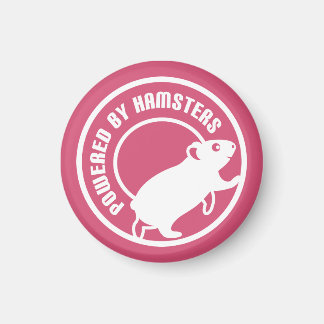 Drivs av Hamsters Magnet