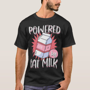Drivs av havets Mjölk Cute Vegan Plant Based Cook  T Shirt