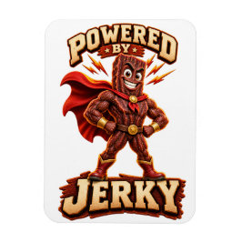Drivs av Jerky Superhjälte Magnet
