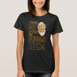 Drivs av K Pop och Bubble Tea Boba Tea Kpop 5 T Shirt