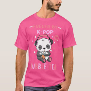 Drivs Av K-Pop Och Bubble Tea För En K-Pop-Fan T Shirt