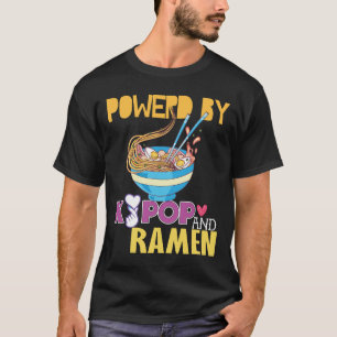 Drivs av K-pop och Ramen Kpop Merch MerchT-Shirt T Shirt