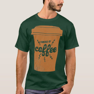 Drivs av kaffe av pappert kaffe kopp 1 t shirt