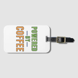 Drivs av kaffe bagagebricka