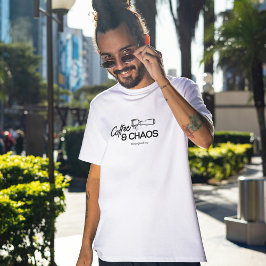 Drivs av kaffe & Chaos, kaffe Älskare Tee